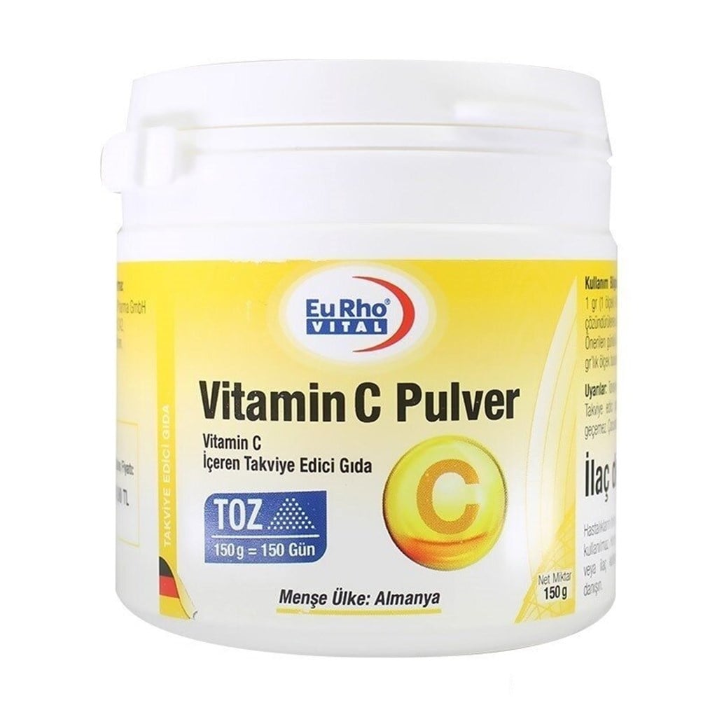 Eurho Vital Vitamin C Pulver 150 Gr