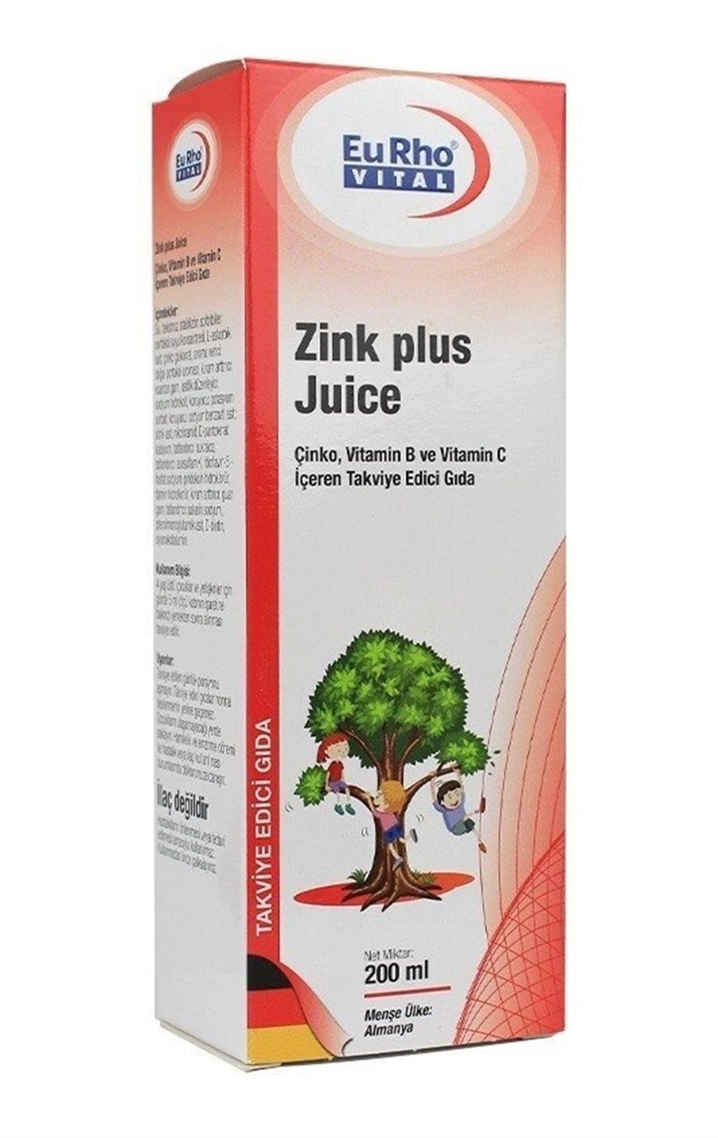 Eurho Vital Zink Plus Juice 200ml