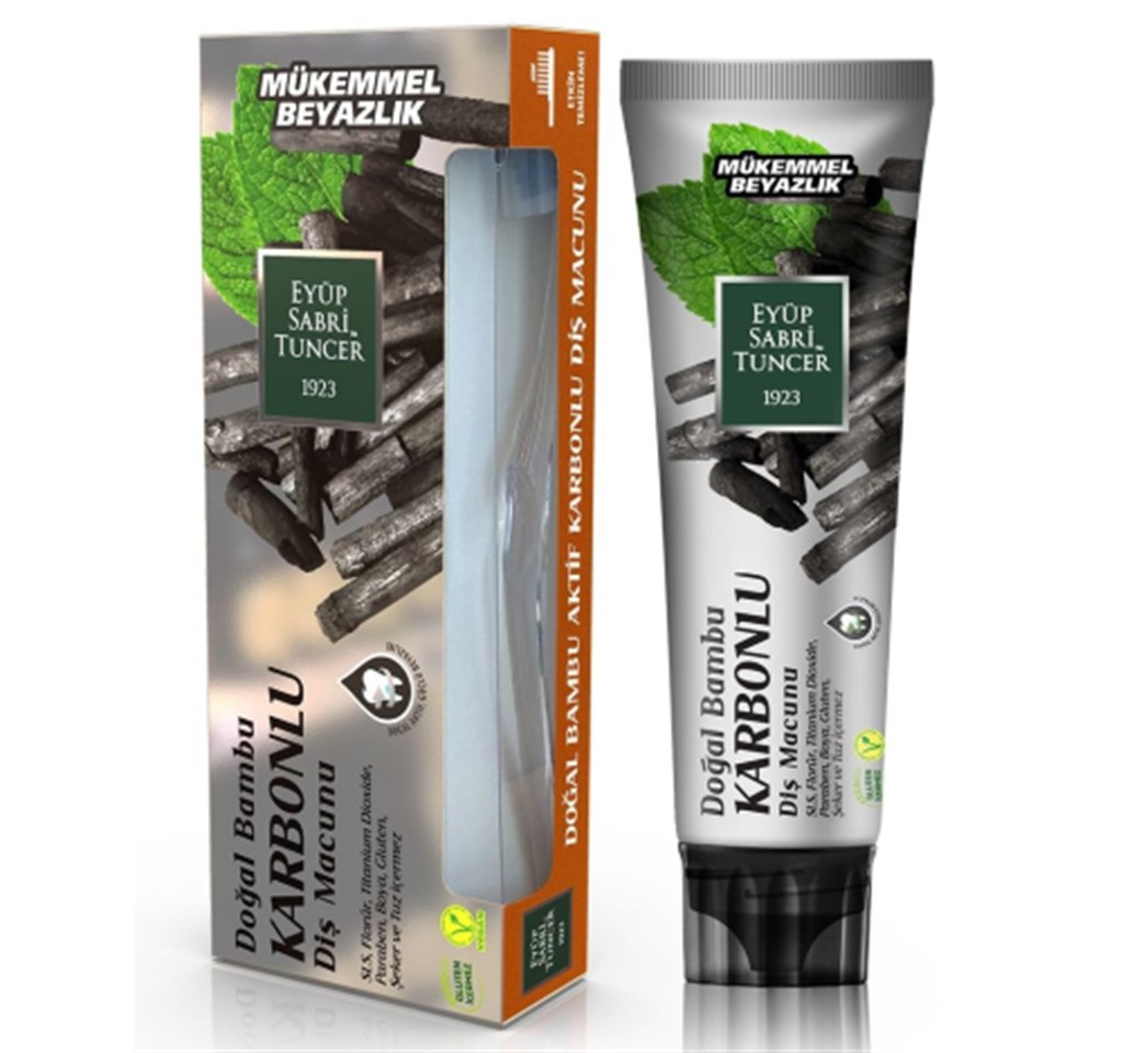 Eyüp Sabri Tuncer Doğal Bambu Karbonlu Diş Macunu 75 ml