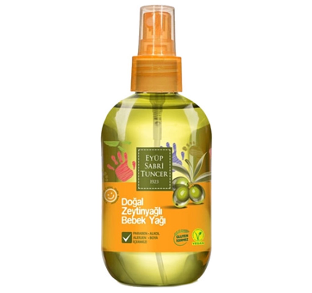 Eyüp Sabri Tuncer Doğal Zeytinyağlı Bebek Yağı 280 ml 