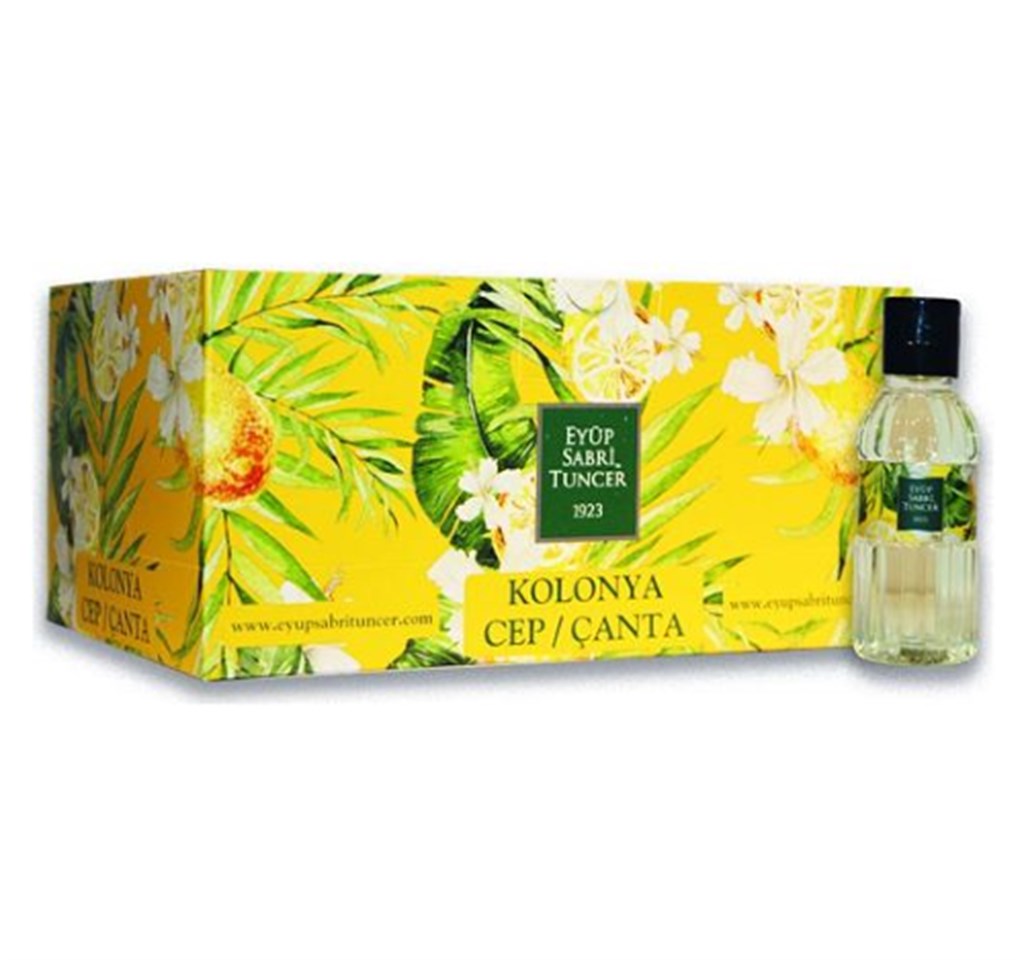 Eyüp Sabri Tuncer Limon Cep Kolonyası 24'lü Stand 50 ml
