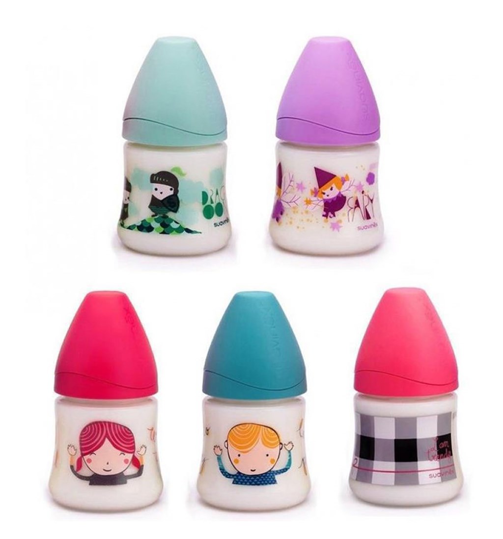 SUAVİNEX PP GENİŞ AĞIZ BİBERON 150ML - 3 POZİSYONLU SİLİKON