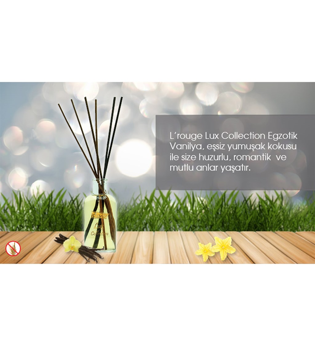 L ROUGE EGZOTİK VANİLYA BAMBU ODA PARFÜMÜ 130ML