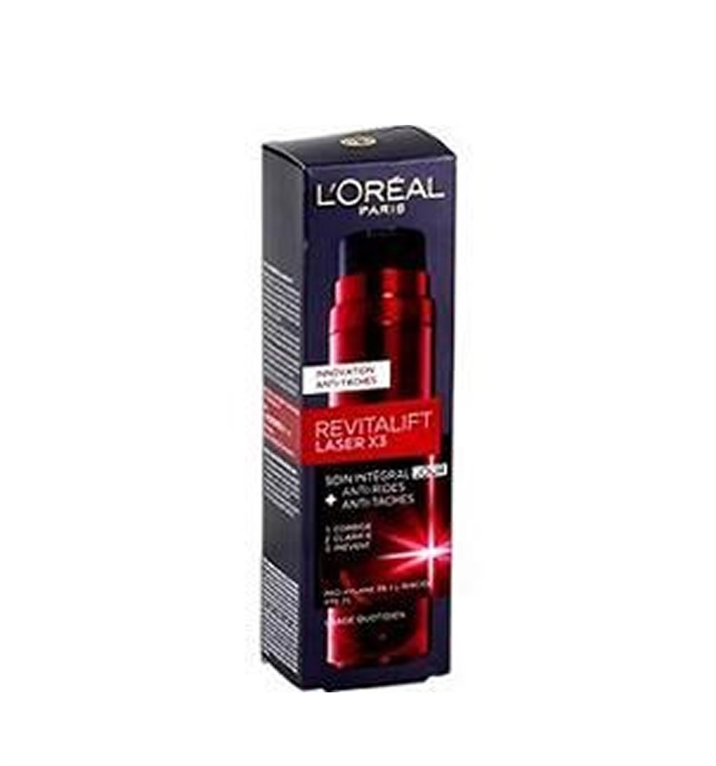 LOREAL REVİTALİFT LAZER X3 LEKELERE KARŞI ETKİLİ YÜZ KREMİ