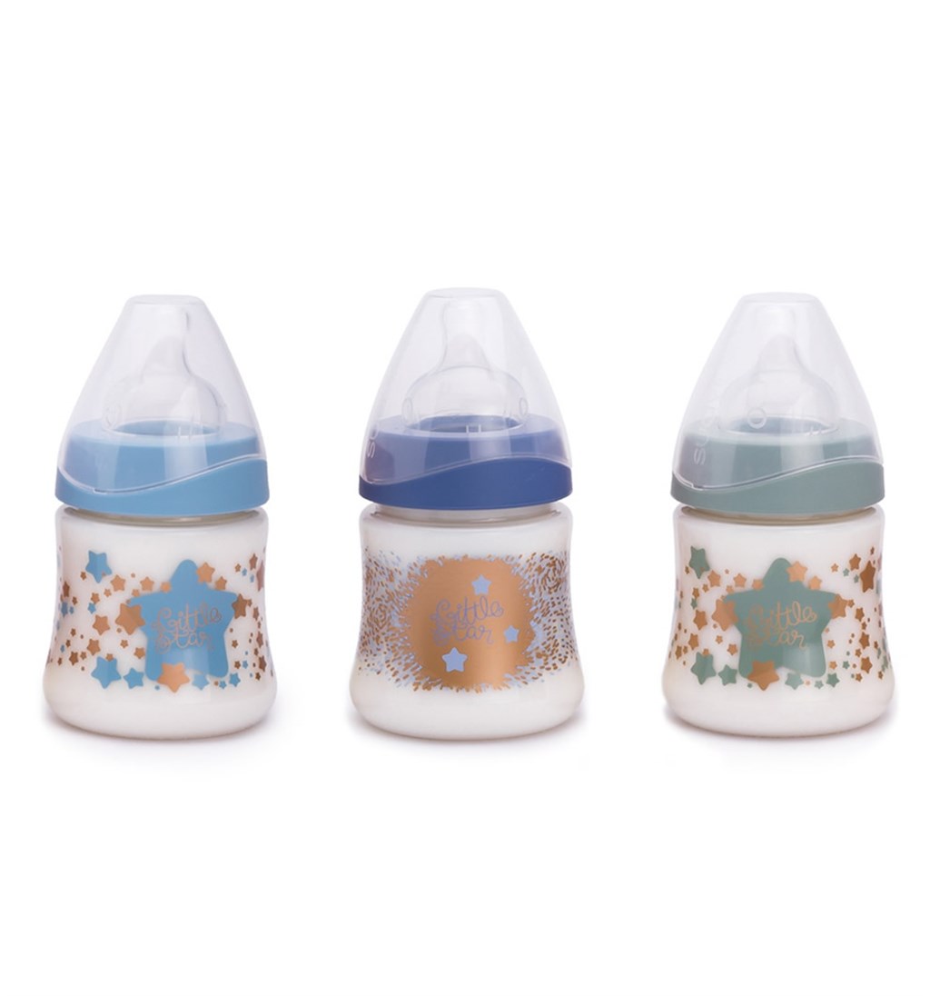 SUAVİNEX HAUTE COUTURE PP BİBERON GENİŞ AĞIZ 150ML - MAVİ