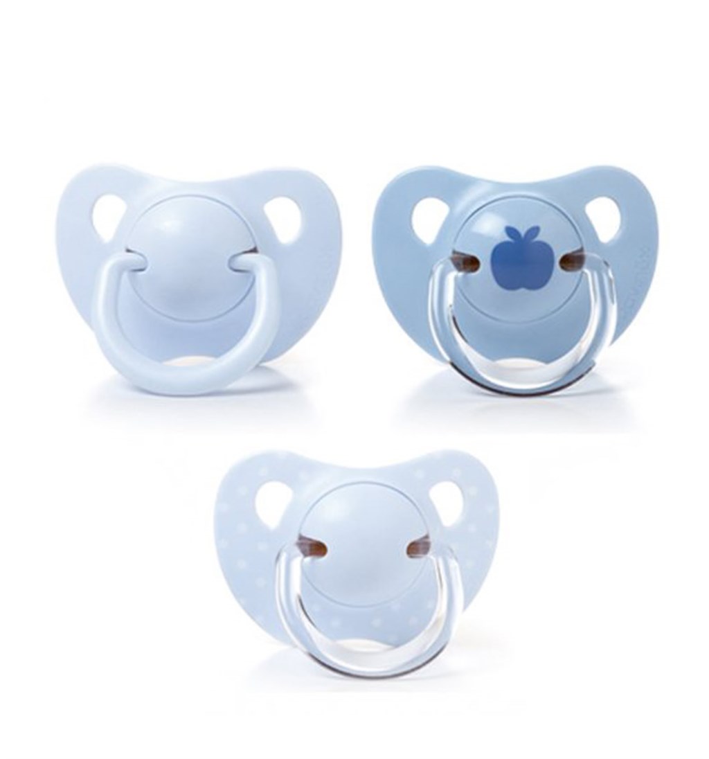 SUAVİNEX ORTODONTİK SİLİKON EMZİK 0-6AY - MAVİ