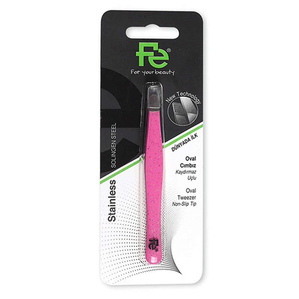 Fe Cımbız Oval Kaydırmaz Uçlu