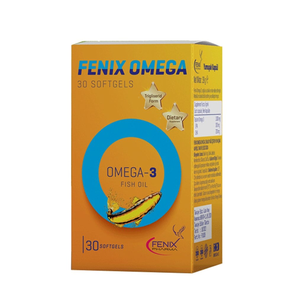 Fenix Omega 3 Balık Yağı 30 Kapsül