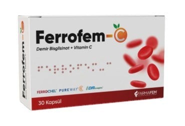 Ferrofem-C 30 Kapsül