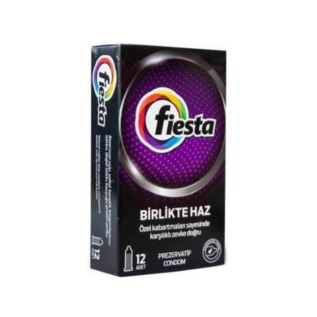 Fiesta Birlikte Haz 12 Adet Prezervatif