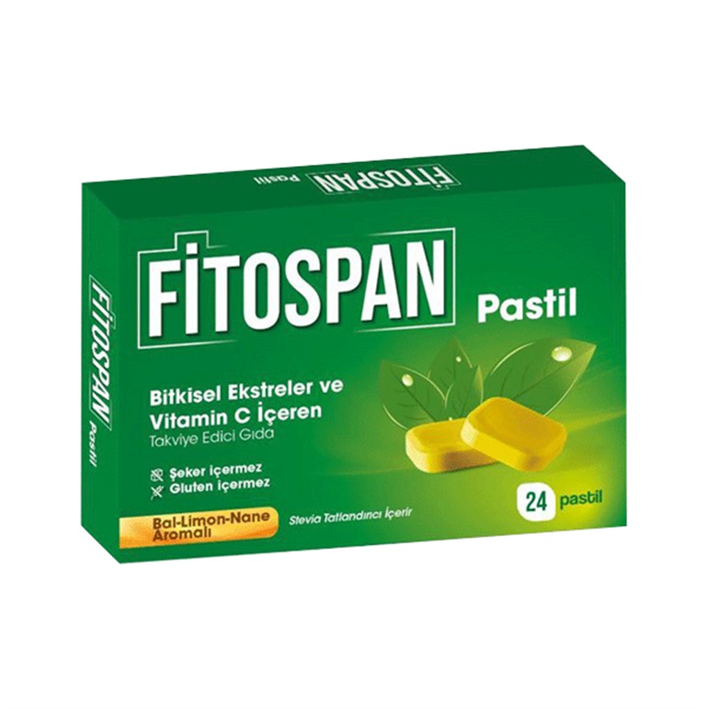 Fitospan Bal Limon Nane Aromalı 24 Pastil