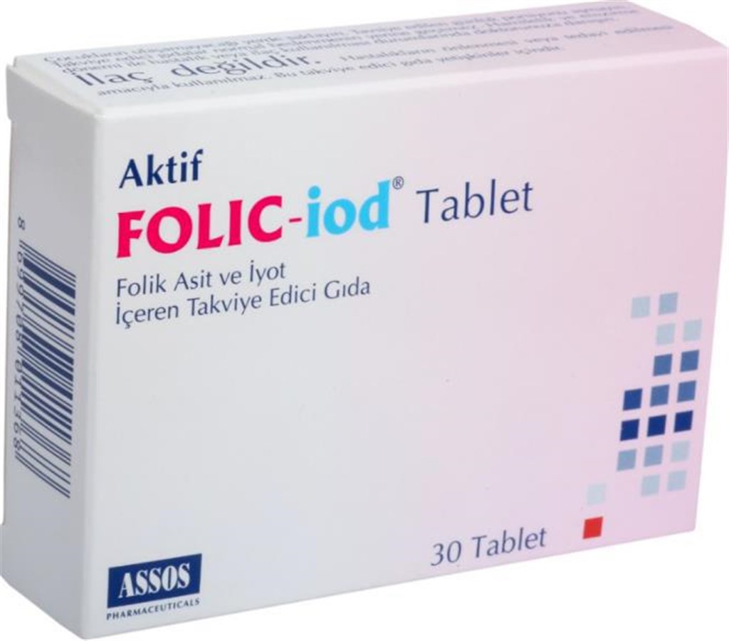 Folic iod 30 Tablet