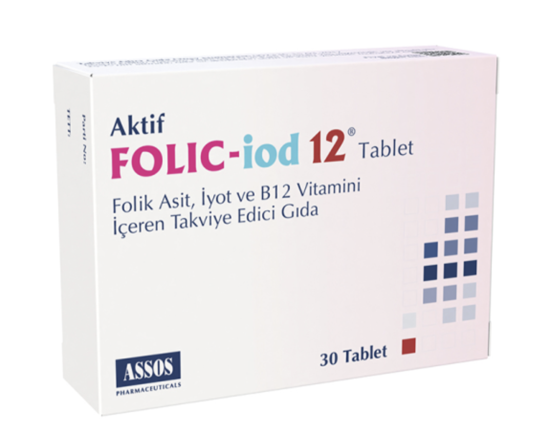 Folic iod12 30Tablet