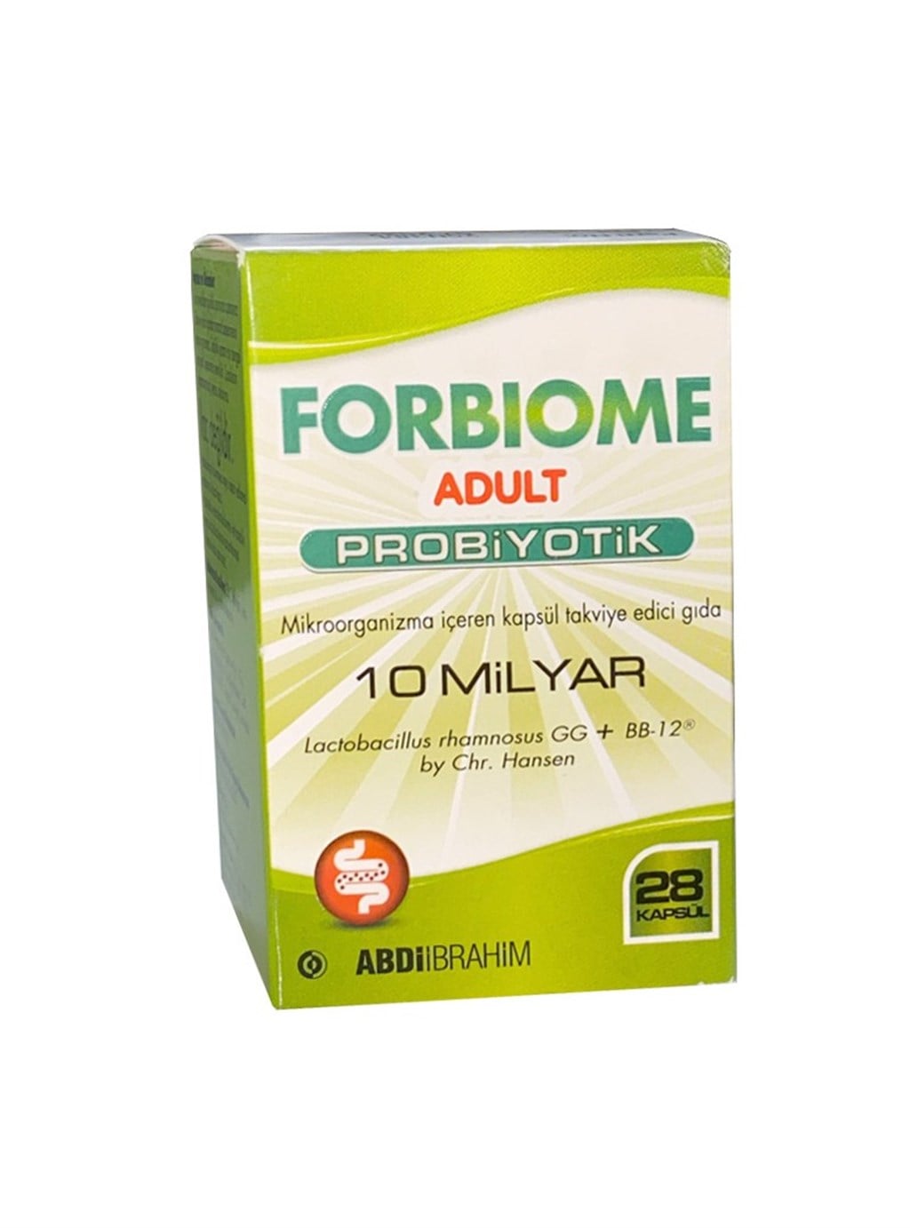 Forbiome Adult Probiyotik Takviye Edici Gıda 28 Kapsül