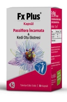 Fx Plus Passiflora & Valerain 30 Kapsül