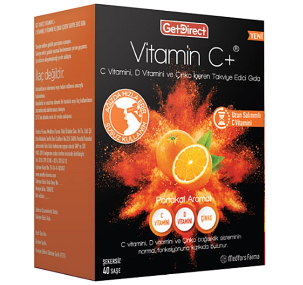 Get Direct Vitamin C+ 40 Saşe