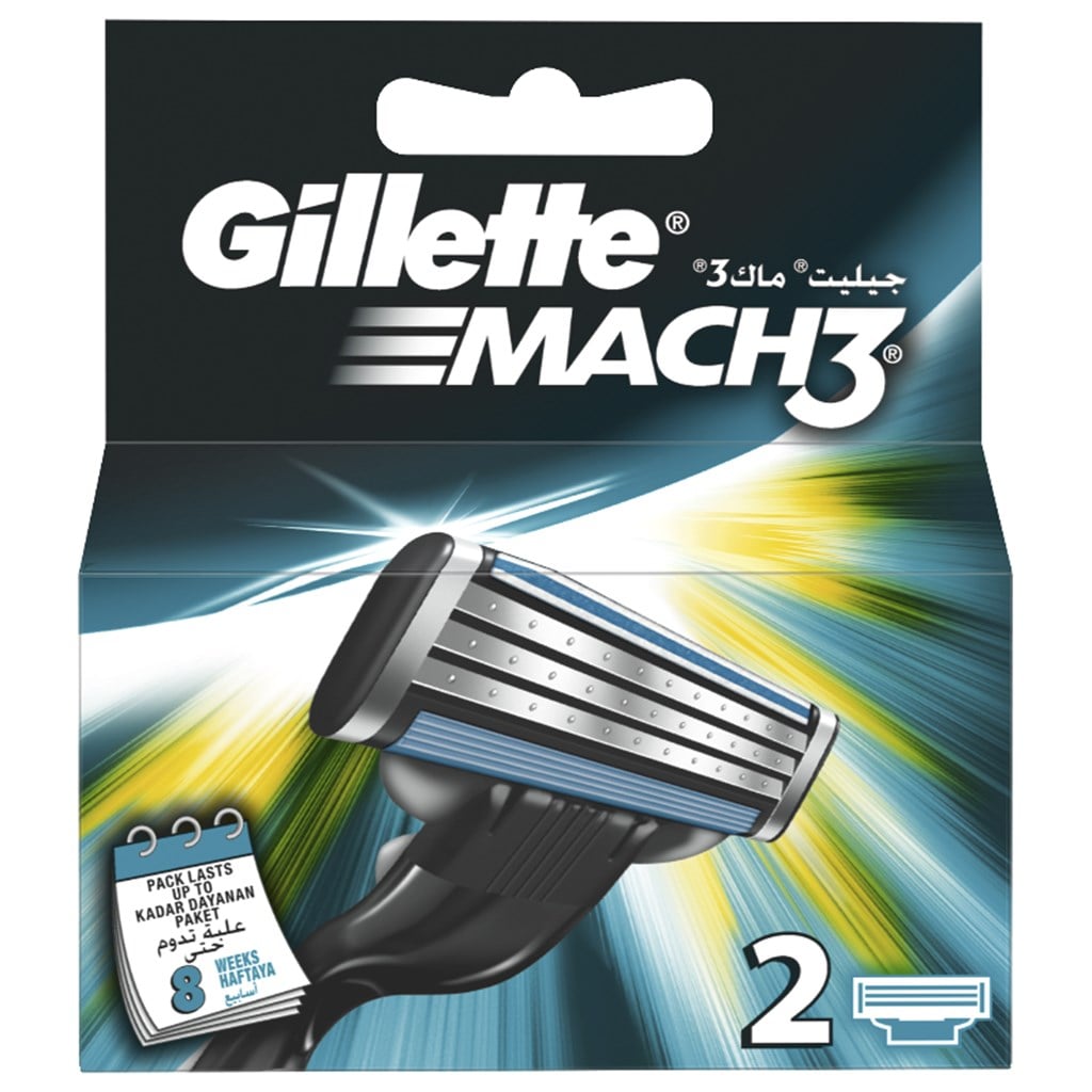Gillette Mach3 Turbo Yedek 2'Li