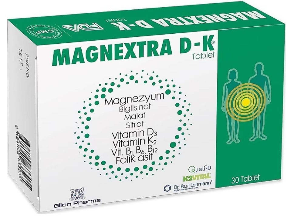 Glion Pharma MagnextraD-K 30 Tablet