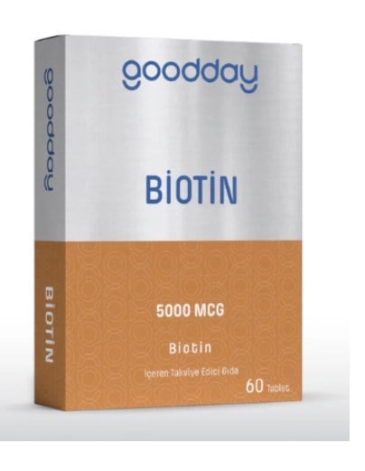 Goodday Biotin 5000 Mcg 60 Tablet