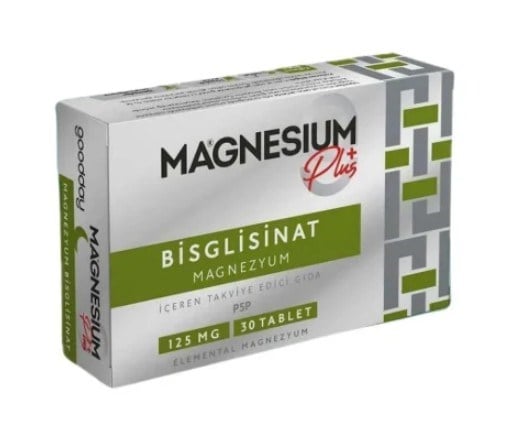 Goodday Magnesium Plus Bisglisinat Magnezyum 30 Tablet