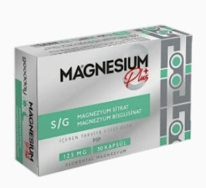 Goodday Magnesium Plus Sitrat + Bisglisinat Magnezyum 30 Kapsül