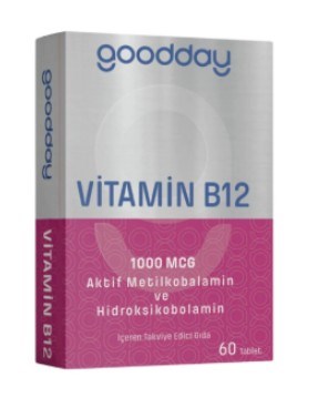 Goodday Vitamin B12 1000 mcg 60 Tablet