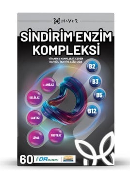 Haver Sindirim Enzim Kompleksi 60 Kapsül