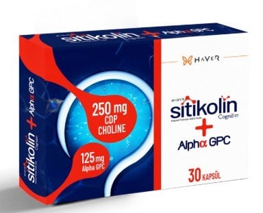 Haver Sitikolin Cog+ Alpha 30 Kapsül