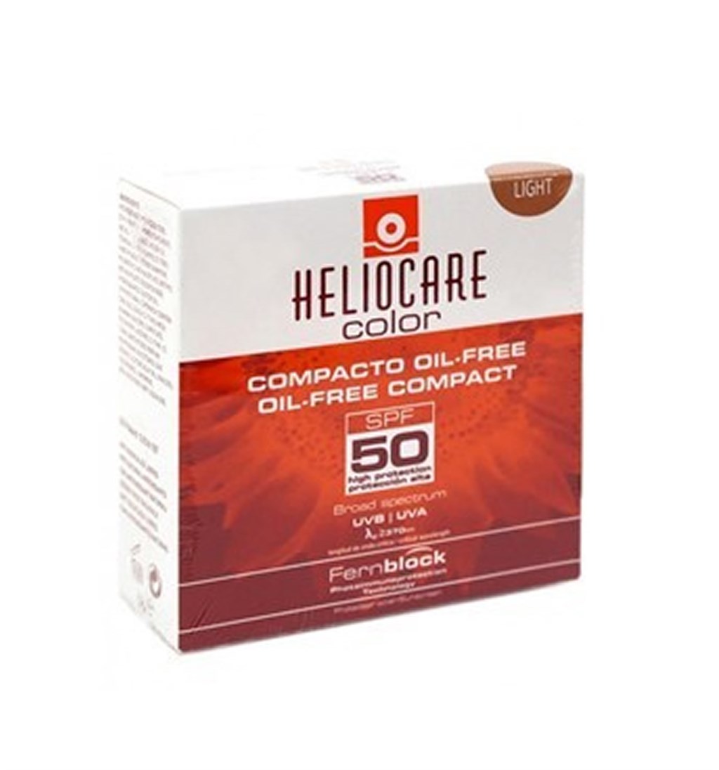 HELİOCARE GÜNEŞ KORUYUCU - COMPACT YAĞSIZ BUĞDAY TEN SPF50 LİGHT 10GR