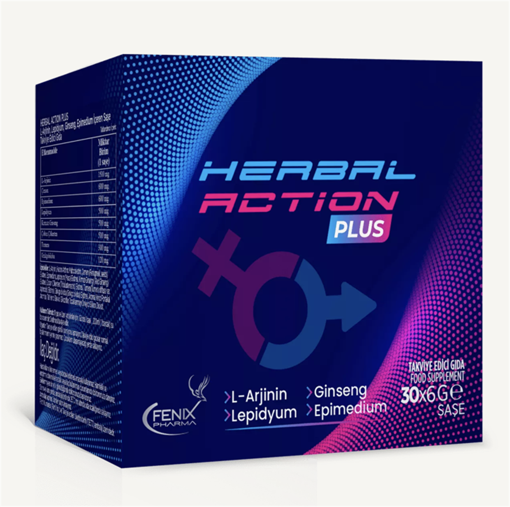 Herbal Action Plus 30 Saşe 6 gr