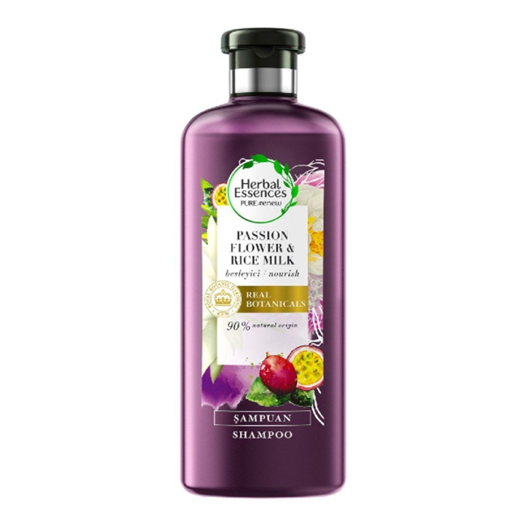 Herbal Essences Çarkıfelek Çiçeği ve Pirinç Sütü Şampuan 400 ml