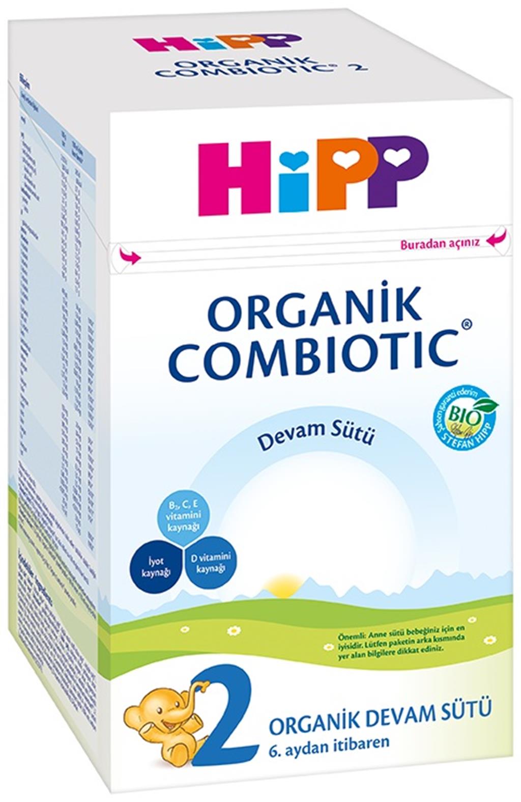 Hipp 2 Organik Combiotic Devam Sütü 800 gr