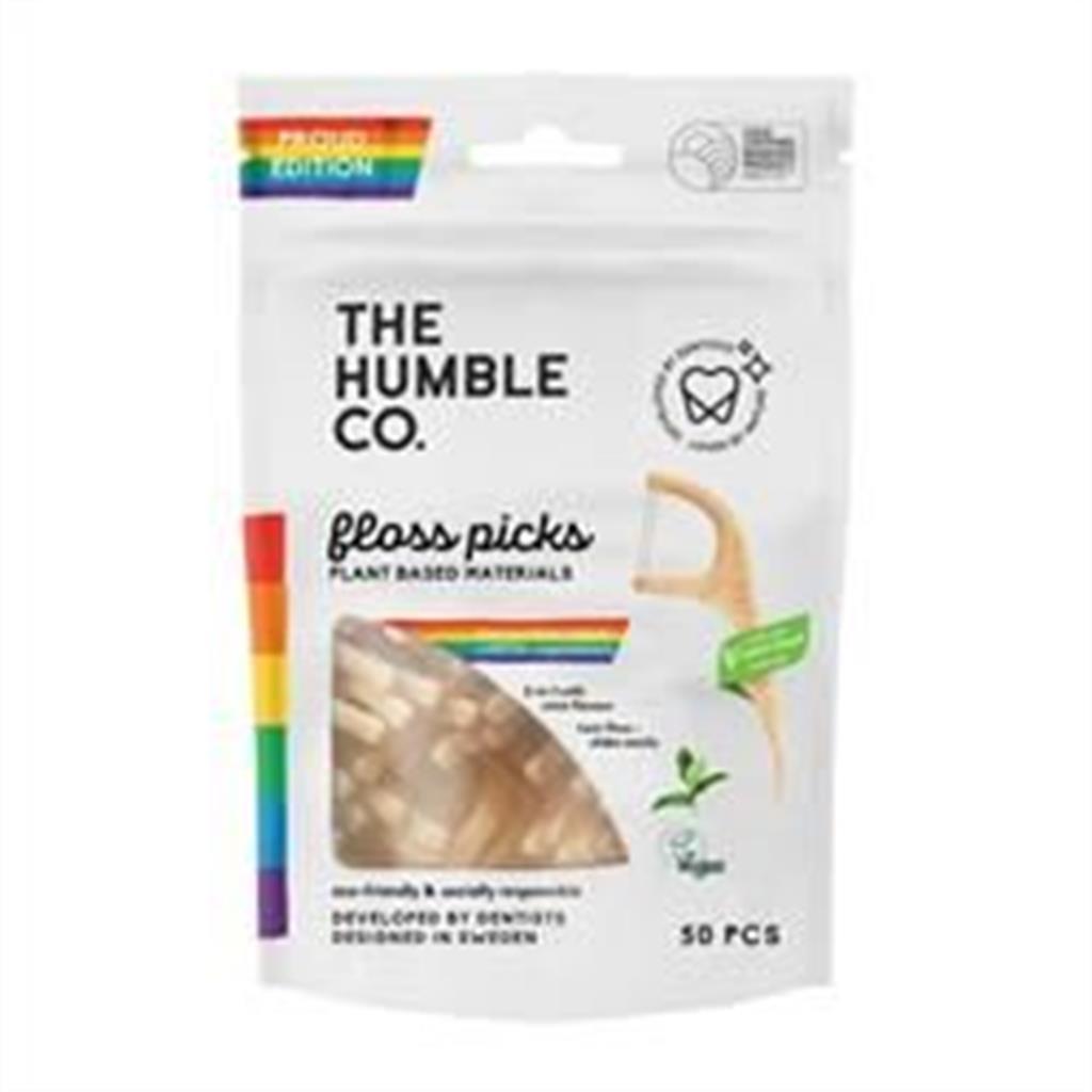 Humble Floss Picks Kürdan Diş İpi 50 Adet