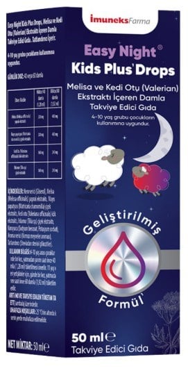 İmuneks Easy Night Kids Drops 50 ml