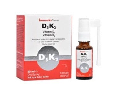İmuneks Farma D3K2 Sprey 20 ml