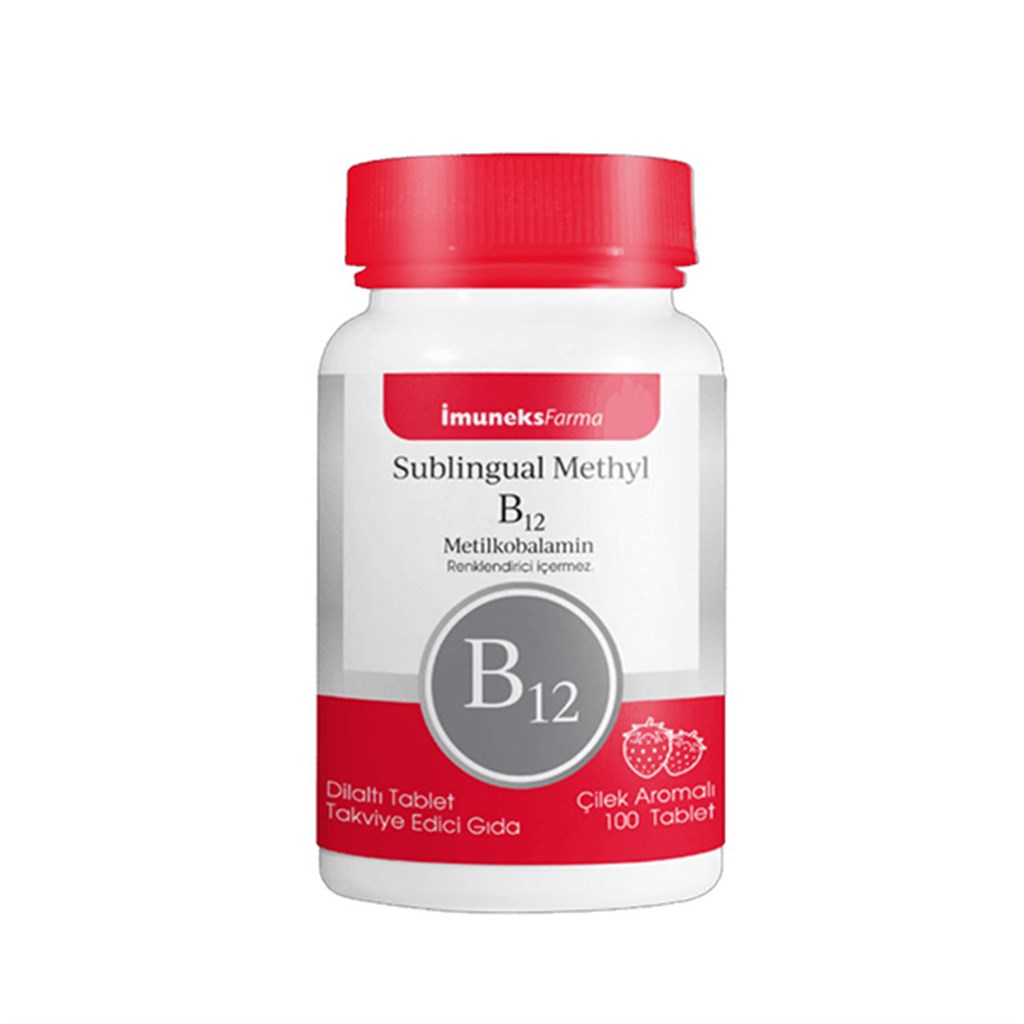 Imuneks Farma Sublingual Methyl B12 100 Tablet