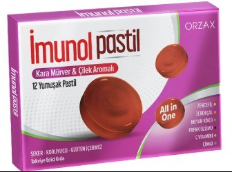 İmunol Karamürver & Çilek 12 Pastil