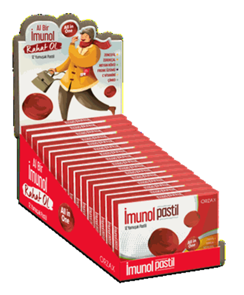 İmunol Pastil 16'Lı Stand