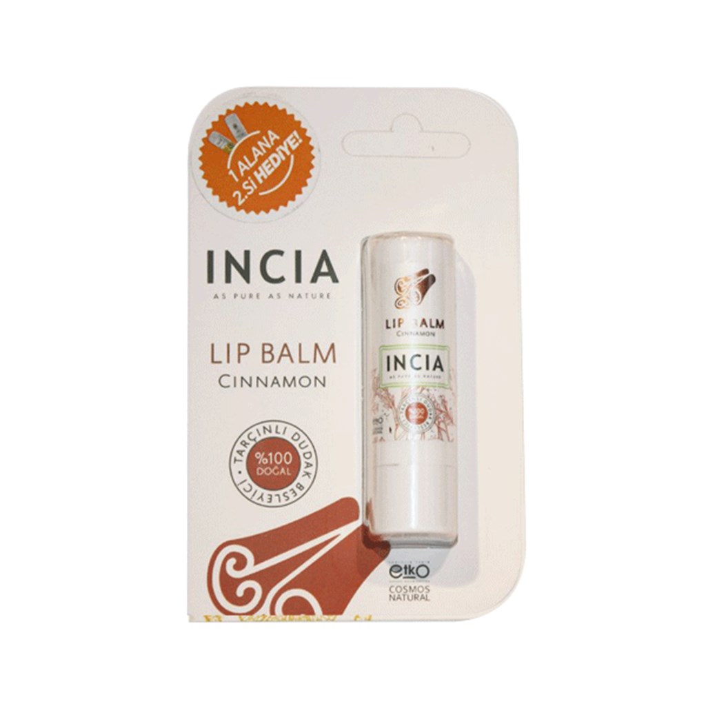 Incia Doğal Tarçınlı Dudak Besleyici 6 gr