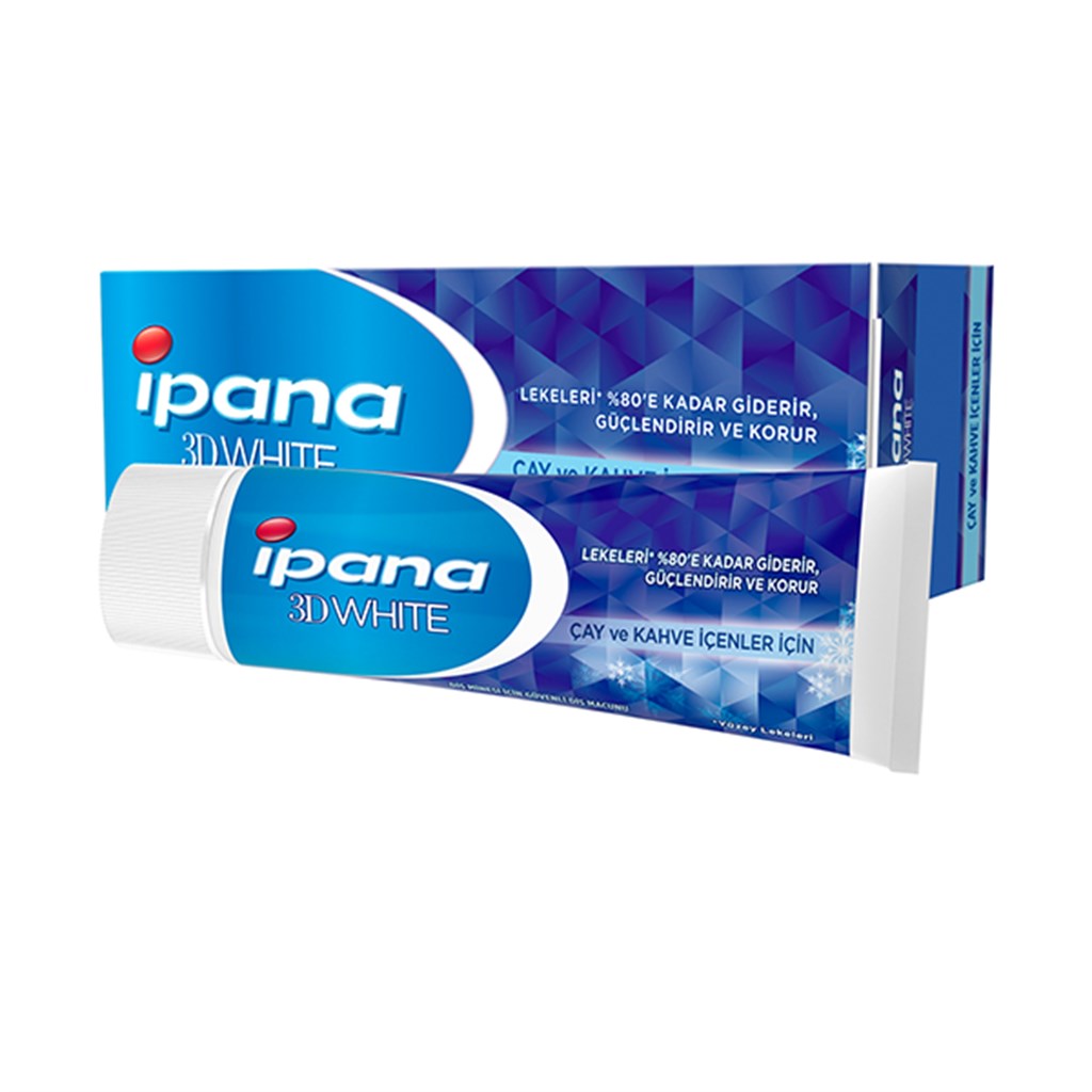 İpana 3D White 75 ml - Çay Kahve