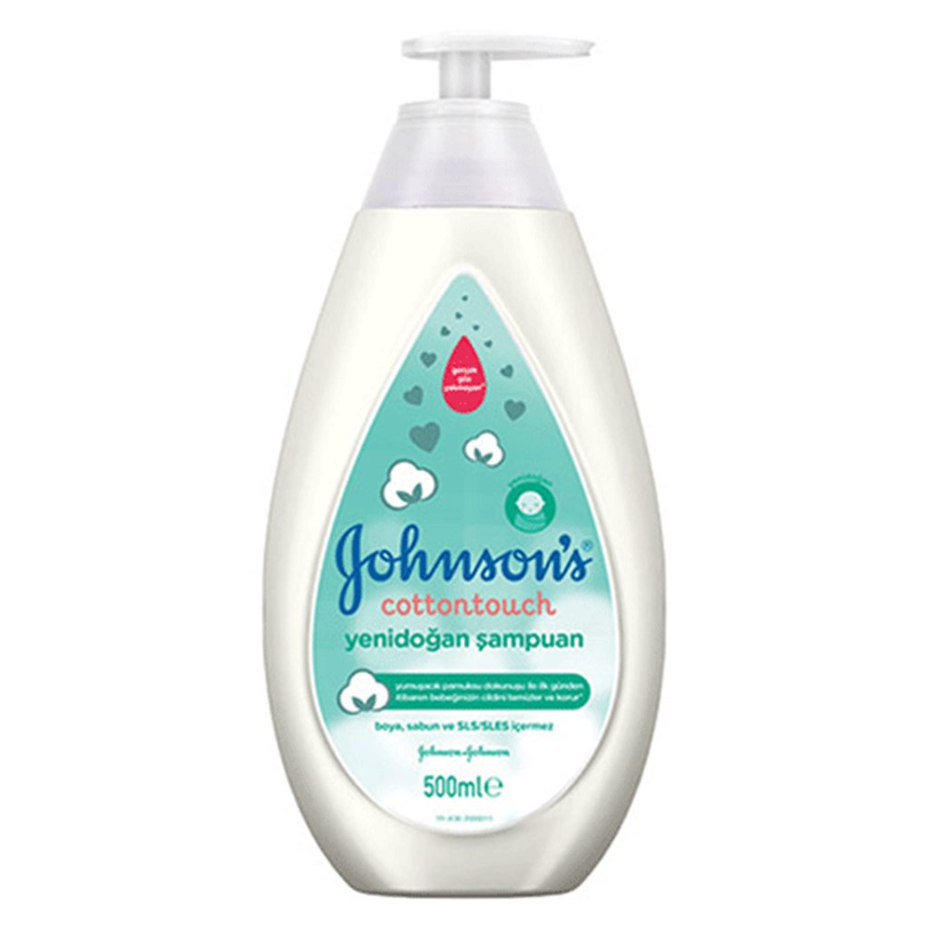 Johnson's Cotton Touch Saç ve Vücut Şampuanı 500 ml
