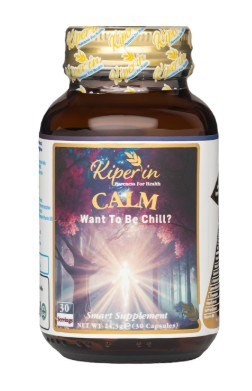 Kiperin Calm Relax Passiflora Safran Valerian HTP vb. İçerikler 30 Günlük Akıllı Gıda Takviyesi