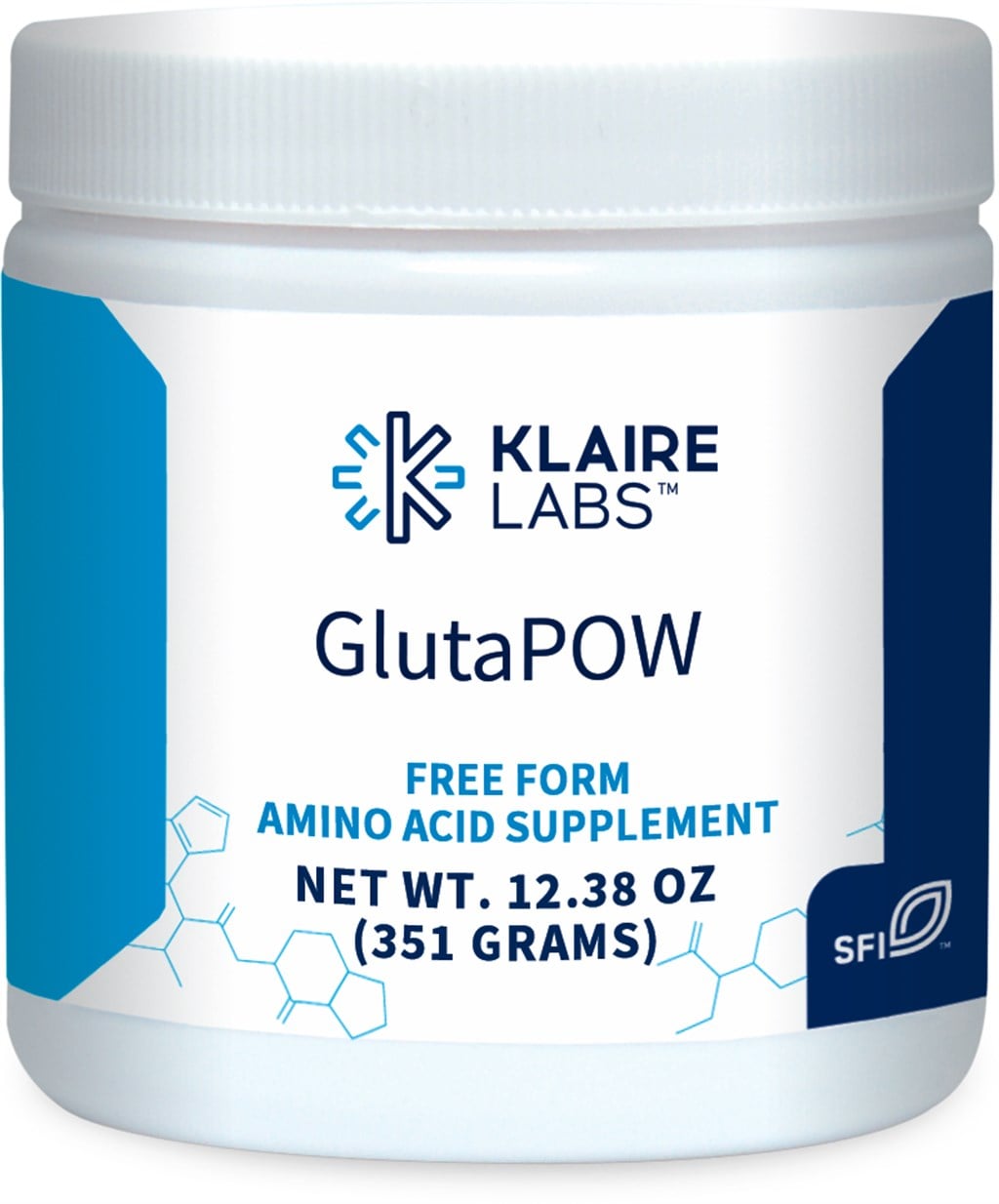 Klaire Labs Glutapow L-Glutamine Powder 351gr
