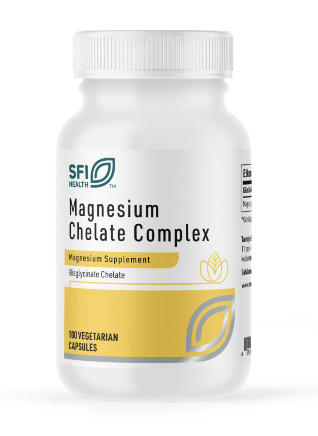 Klaire Labs Magnesium Chelate Complex 100 Kapsül