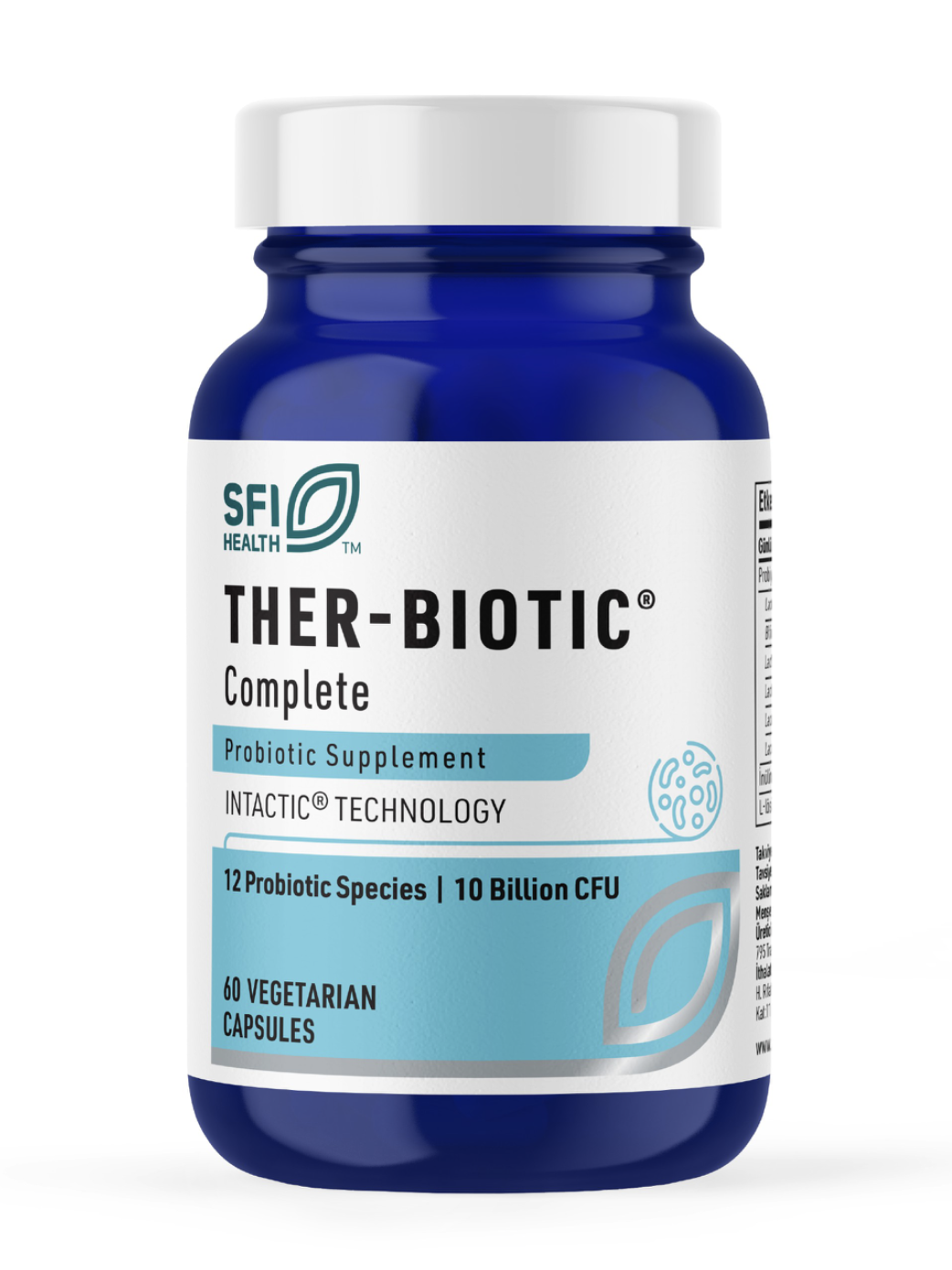 Klaire Labs Ther-Biotic Complete 60 Vegetaryan Kapsül