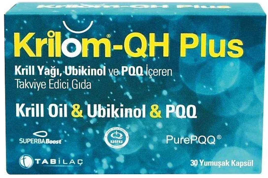 Krilom QH Plus 30 Yumuşak Kapsül