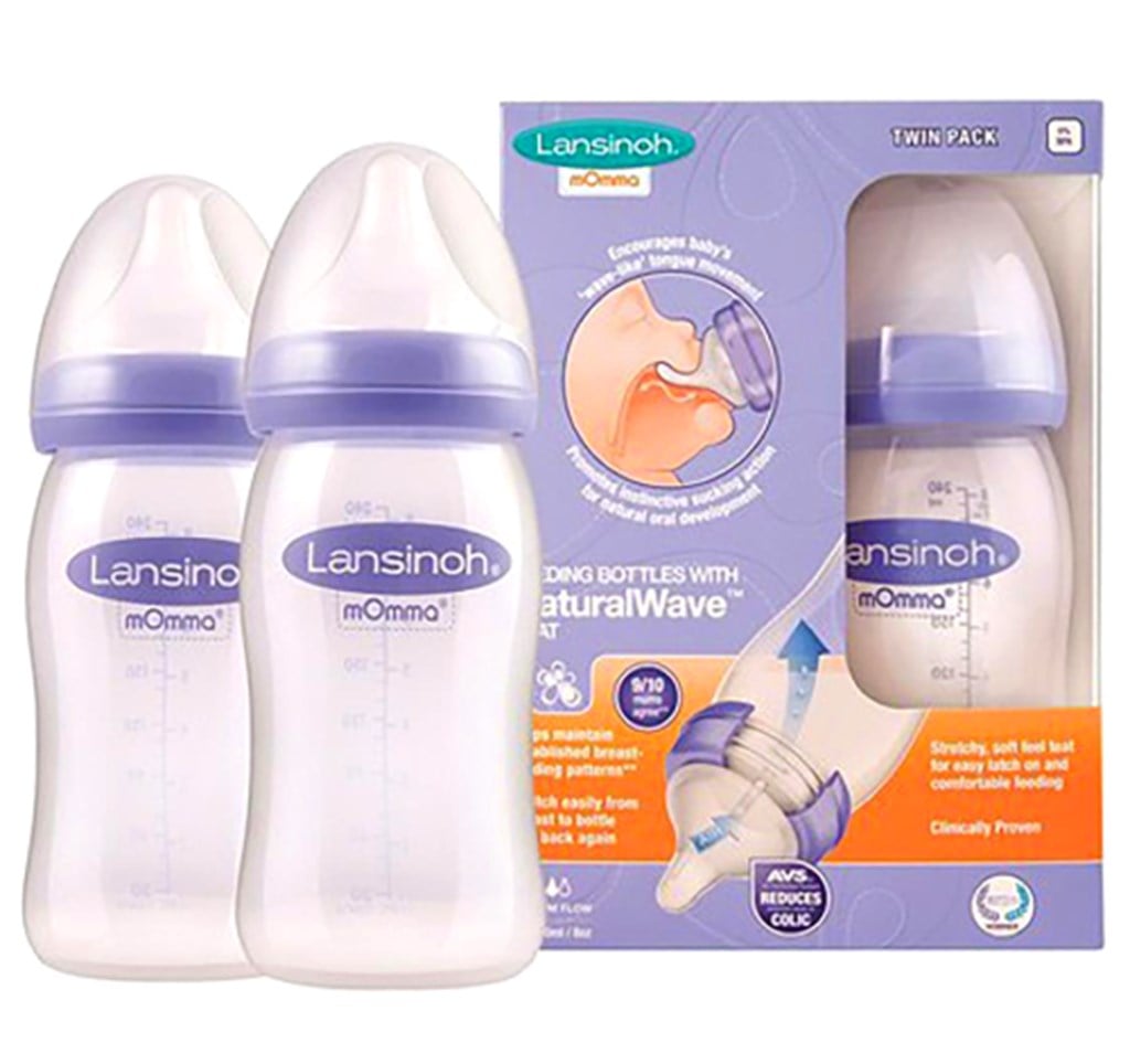 LANSİNOH NATURAL WAVE BİBERON SETİ 240 ML 2'Lİ