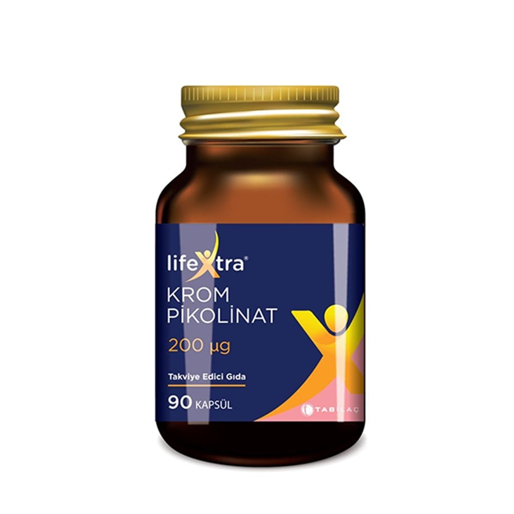 Lifextra Krom Pikolinat 200 mcg 90 Kapsül