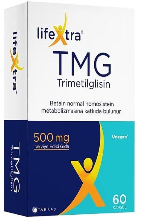 Lifextra Tmg Trimetilglisin 60 Kapsül