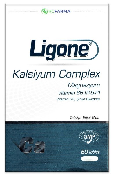 Ligone Kalsiyum Complex 60 Tablet